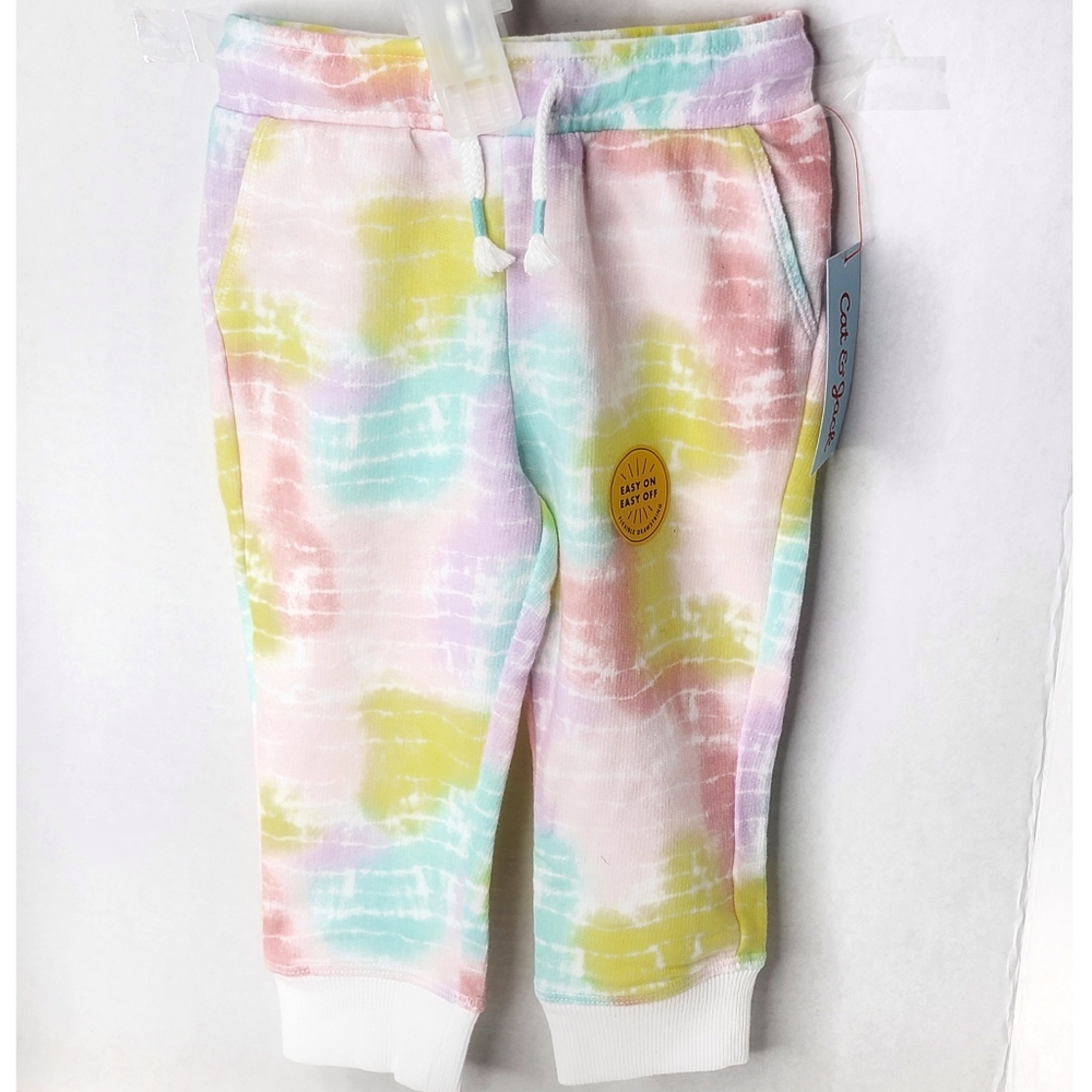``K25601 NWT Cat & Jack  Baby Sweatpants